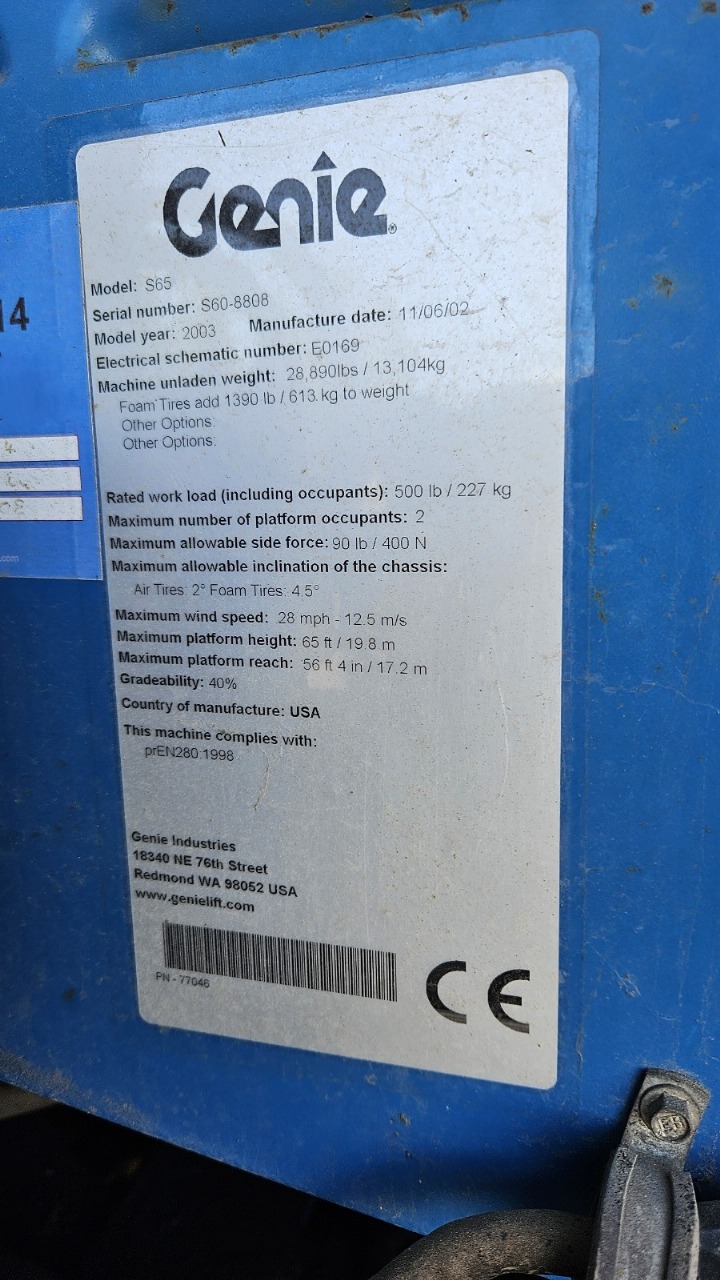 Sold - Telescopic Boom Lift - View 3